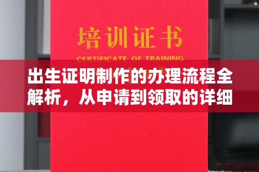 喀什出生证明制作的办理流程全解析，从申请到领取的详细指南