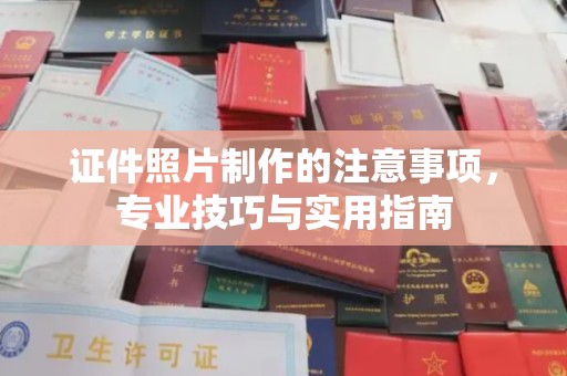 喀什证件照片制作的注意事项，专业技巧与实用指南