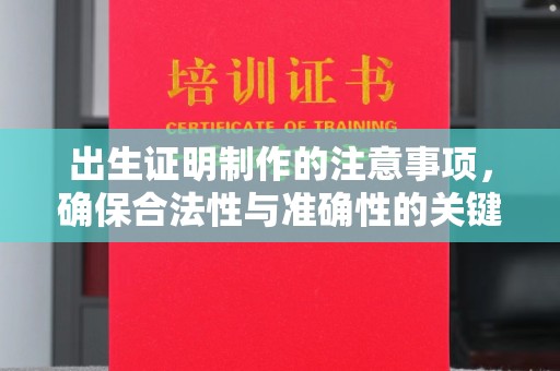 喀什出生证明制作的注意事项，确保合法性与准确性的关键步骤