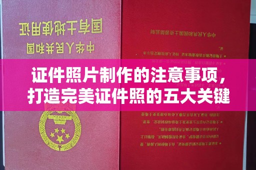 喀什证件照片制作的注意事项，打造完美证件照的五大关键点