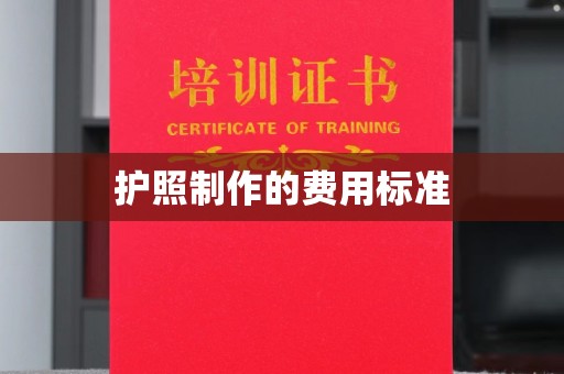 喀什护照制作的费用标准